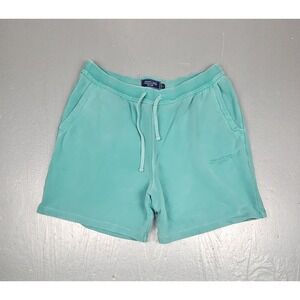 Vineyard Vines Surside Shorts Mens Large Green 6 In Inseam Fleece Drawstring